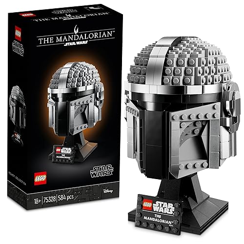 LEGO 75328 Star Wars Le Casque du Mandalorien: Maquette à
