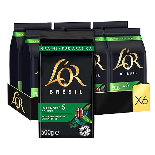 L'OR Café en Grains Selection Brésil 3 kg (Pack de