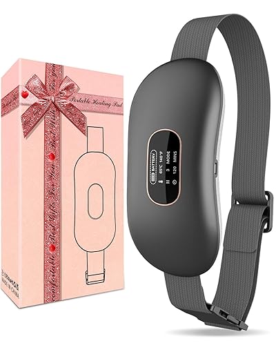 Ceinture Regles Douloureuses&Coussin Chauffant Menstruel Portable Ceinture Chauffante Electrique sans