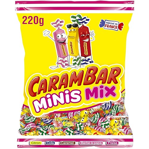 Carambar Bonbons Minis Mix 220 g