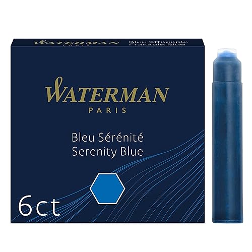 Waterman cartouches d’encre pour stylo plume - format standard international