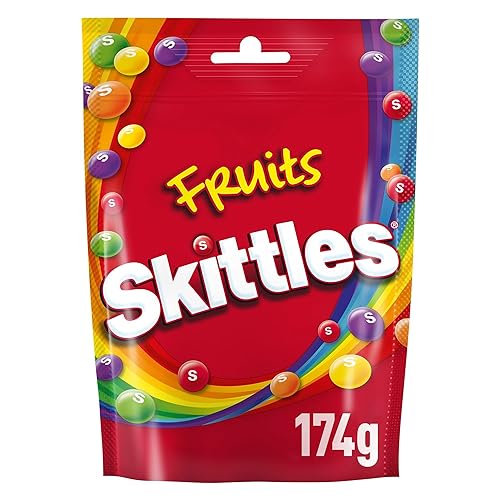 SKITTLES - Bonbons au goût Fruits - Sachet de 174g