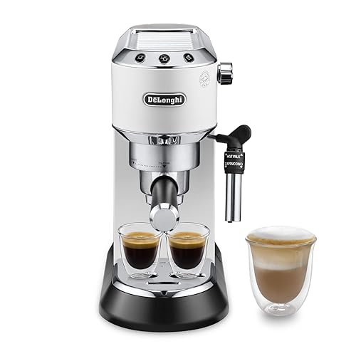 De'Longhi Dedica Style EC685.W, Machine à Café à Pompe en