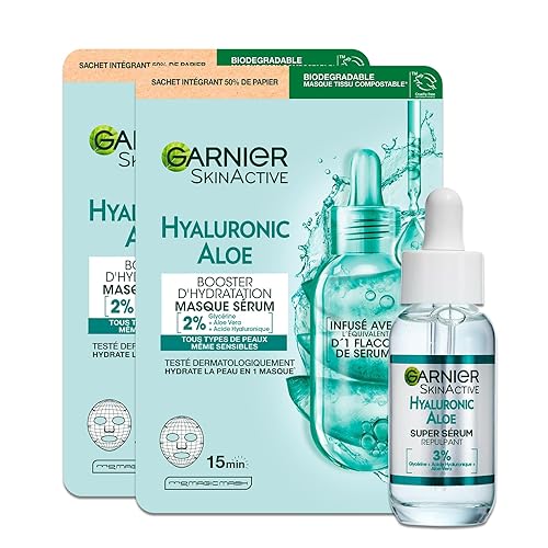 GARNIER Skin Active - Routine Hydratante & Repulpante - Lot