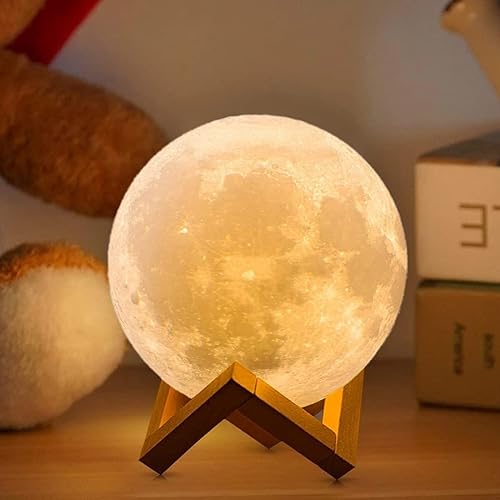 ACED Lampe lune 3D Lampe de lune 2023 Mise à