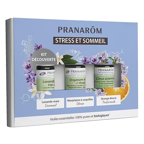 PRANAROM - COFFRET STRESS ET SOMMEIL - Un kit découverte