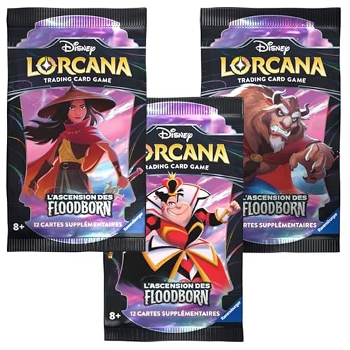 Ravensburger-Disney Lorcana TCG L'Ascension des Floodborn-Jeu de Cartes à Collectionner-JCC-Booster