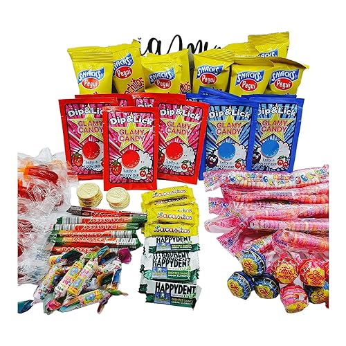 Mega Pack Bonbons - 100 Unité : Marques TOP pour