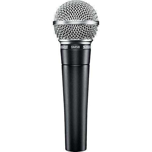 Shure SM58-Lce Microphone Dynamique Cardioïde pour la Voix, Utilisation Professionnelle