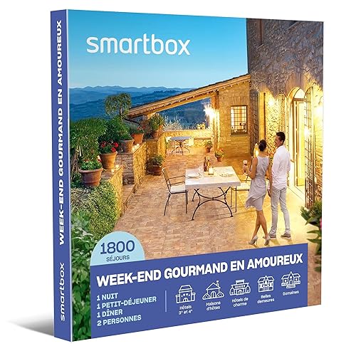 Smartbox - Coffret cadeau Séjour gourmand de 2 jours avec