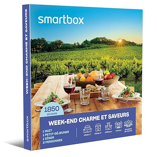 Smartbox - Coffret cadeau Échappée romantique de 2 ou 3