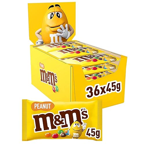 M&M'S PEANUT - Bonbons chocolat au lait et cacahuètes -