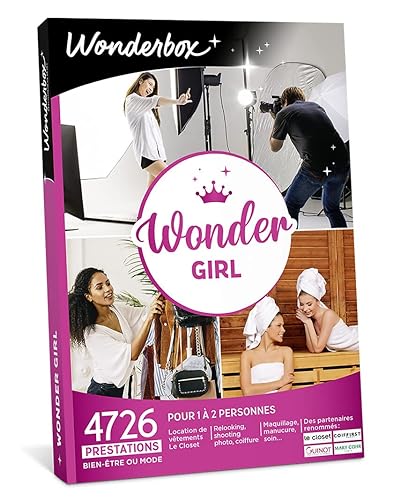 Wonderbox - Coffret Cadeau - Wonder Girl - 4726 Prestations