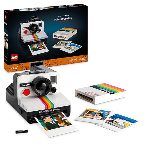 LEGO Ideas Appareil Photo Polaroid OneStep SX-70, Maquette à Construire