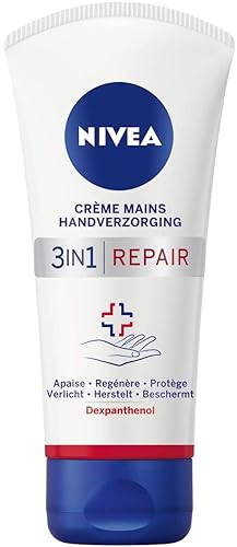 NIVEA Crème mains 3 en 1 Repair Peaux Très Sèches