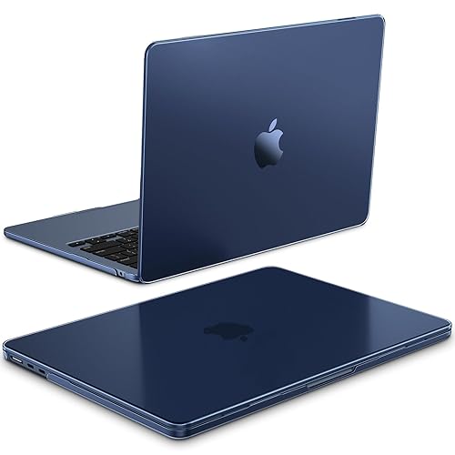 FINTIE Coque Compatible avec MacBook Air 13.6 Pouces M3/M2 (2022-2024,