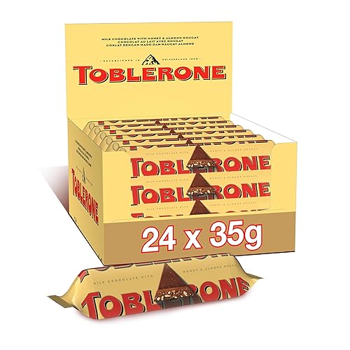 Toblerone - Barre au Chocolat au Lait avec Nougat au