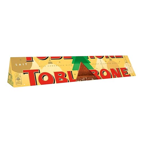 TOBLERONE - Barre Toblerone au Chocolat au Lait avec Nougat