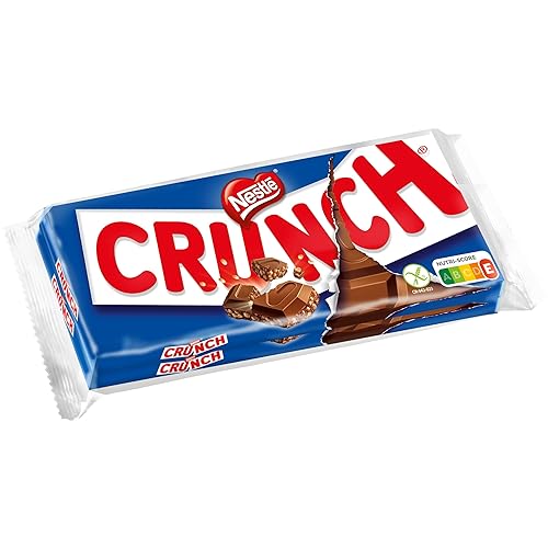 Crunch - Tablette Chocolat au Lait et aux Céréales -