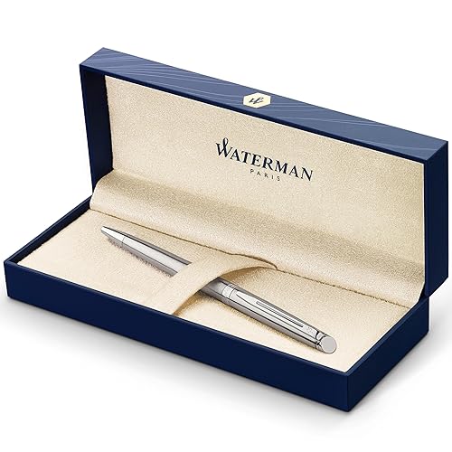 Waterman Hémisphère stylo bille luxe , acier inoxydable avec attributs