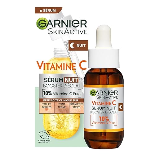 GARNIER Skin Active - Sérum Nuit Booster d’Éclat - Efficace