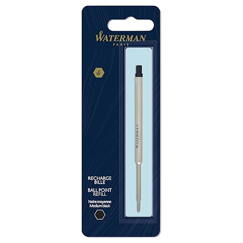Waterman recharge d’encre pour stylo bille - pointe moyenne -