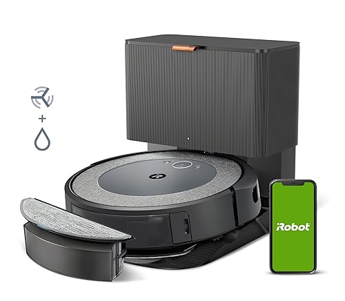 iRobot Roomba Combo i5+ (i5572) Robot Aspirateur & Laveur 2-en-1