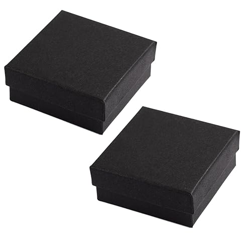XPEX 2 pièces Boite Cadeau Vide,Boite Cadeau Bijoux,Simple et Pratique,