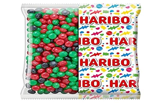 HARIBO - Fraizibus - Bonbons Dragéifiés Aromatisés aux Fruits Rouges