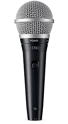 Shure PGA48 Microphone Dynamique - Microphone à Main pour Voix