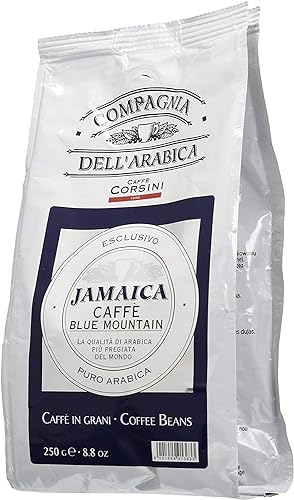 Caffè Corsini Compagnia Dell'Arabica Jamaïque Blue Mountain Coffee Beans 250