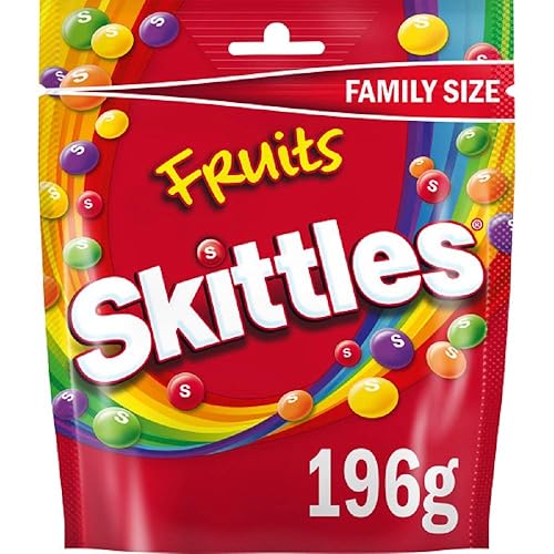 SKITTLES -Pochette de Fruit Original 174 gr (Lot de 14