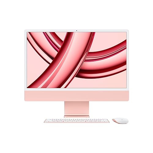 Apple 2023 iMac Ordinateur de Bureau Tout‑en‑Un avec Puce M3