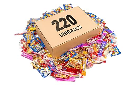 Partyland Mega Pack 220 sucreries, bonbons et friandises pour les