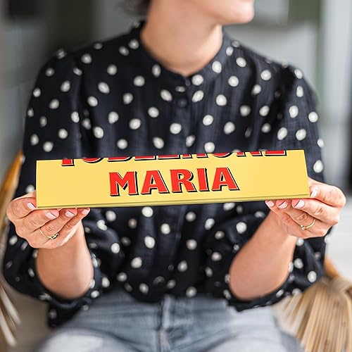 Toblerone personnalisée avec le nom - Personnalisez la barre Toblerone