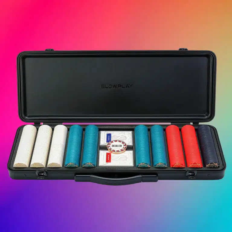 mallette de poker slowplay 500 jetons