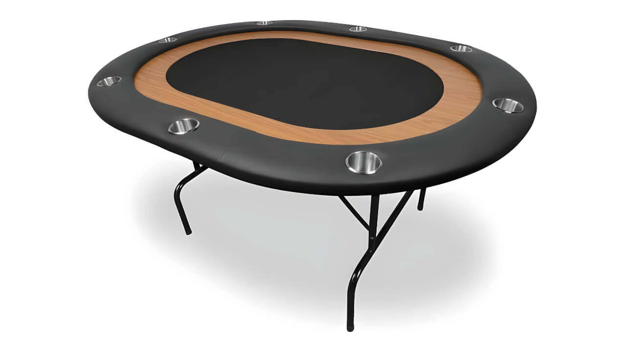 Table poker professionnel 8 joueurs cash game no limit holdem et tournois mtt