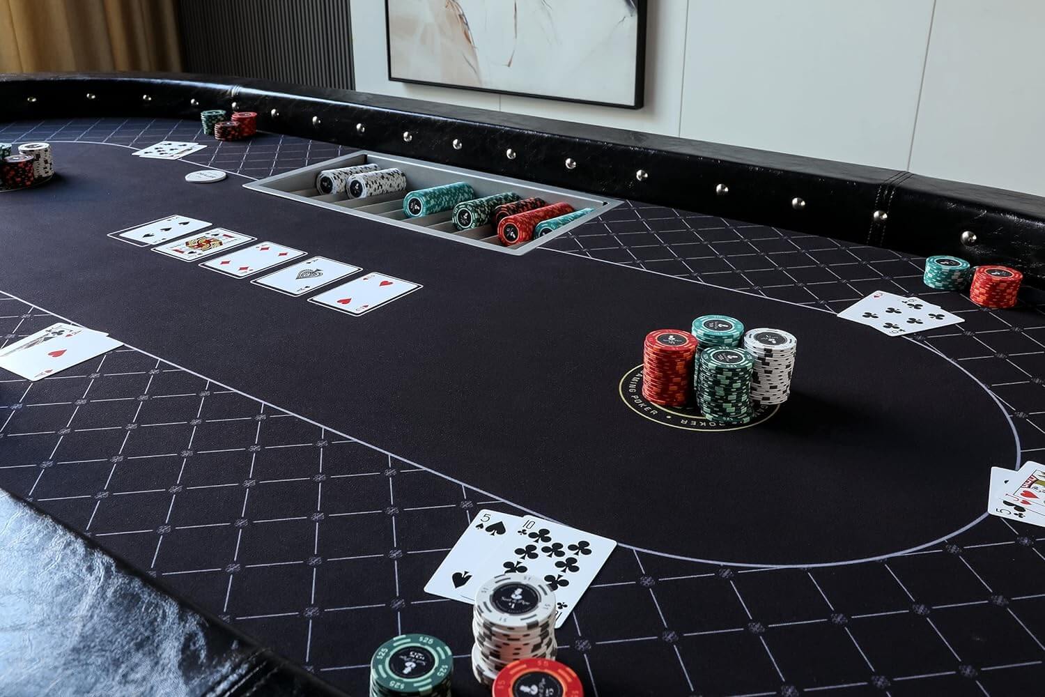 table de poker haut de gamme