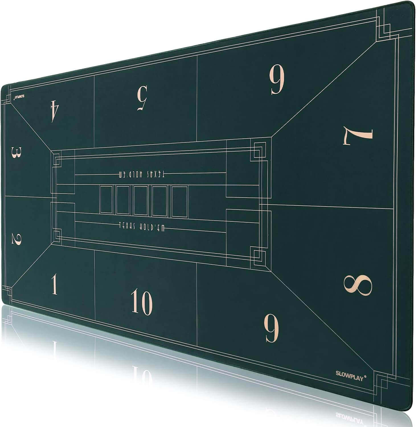 tapis de poker haut de gamme et pas cher pour table de poker