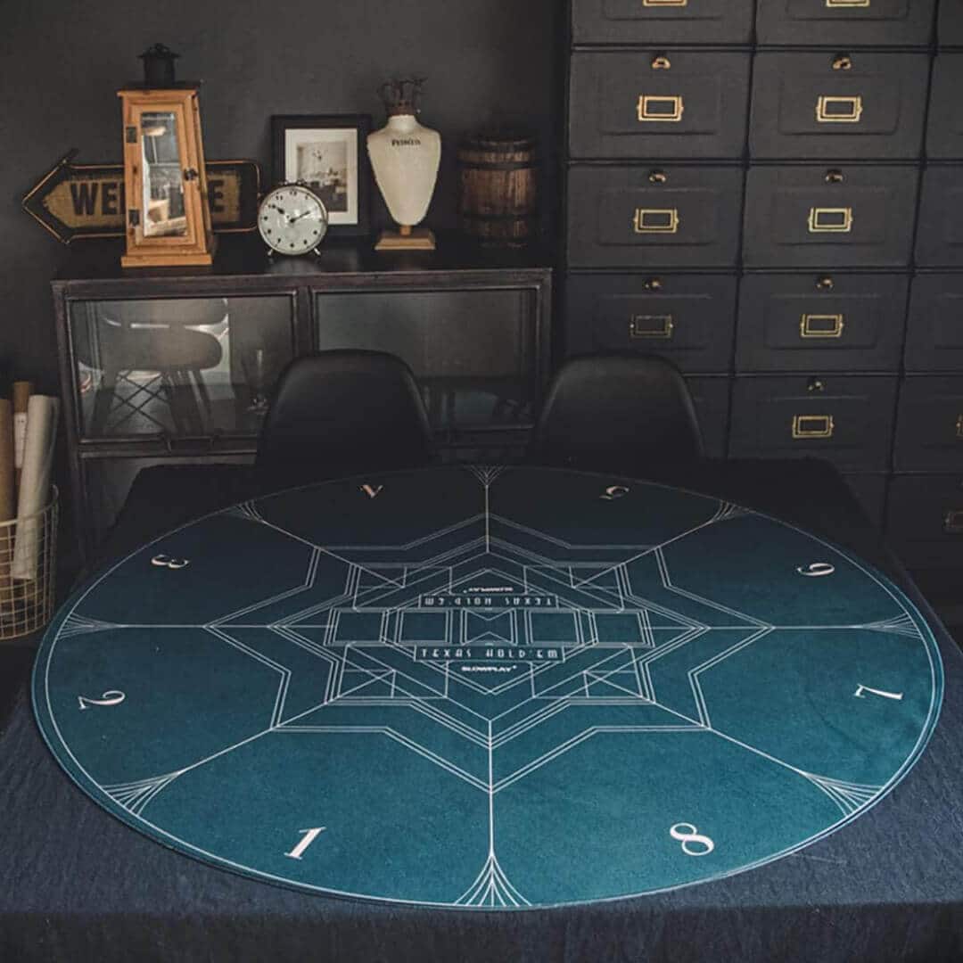 tapis de table de poker professionnel haut de gamme