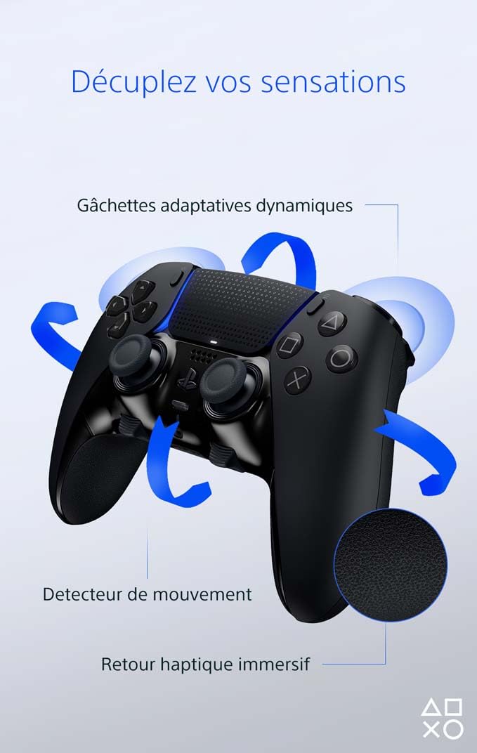 Manette PS5 DualSense Edge AutoCadeau Sans Fil Noire – Image 4