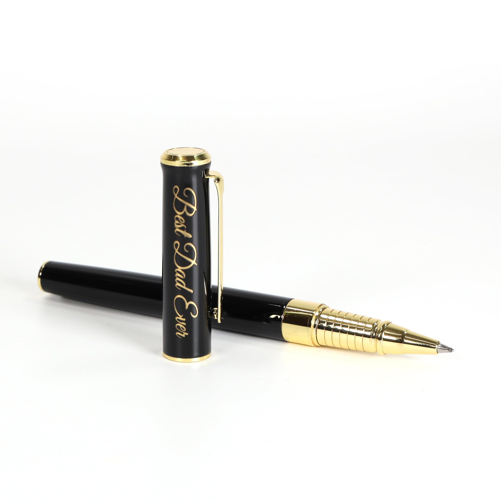 Stylo métallique personnalisé AutoCadeau avec coffret cadeau et gravure laser – Image 4