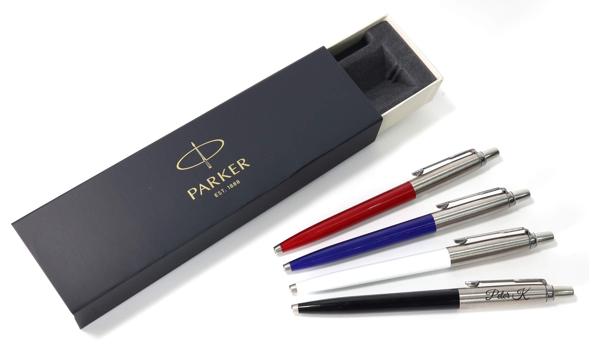 Stylo Parker Jotter personnalisé AutoCadeau avec coffret cadeau et gravure laser – Image 2