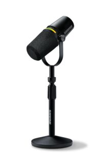 Microphone Shure MV7+ AutoCadeau Podcast USB-C XLR Noir
