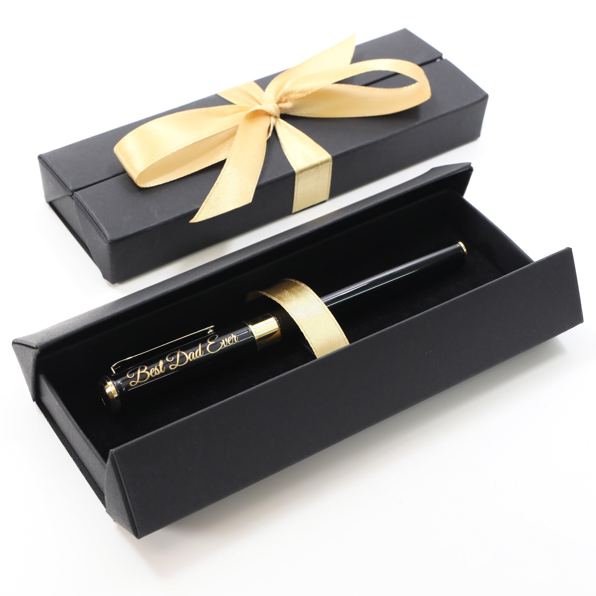 Stylo métallique personnalisé AutoCadeau avec coffret cadeau et gravure laser – Image 2