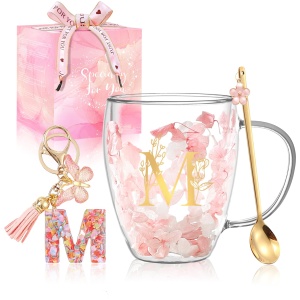 Tasse Double Paroi Personnalisable AutoCadeau Verre à Café et Thé