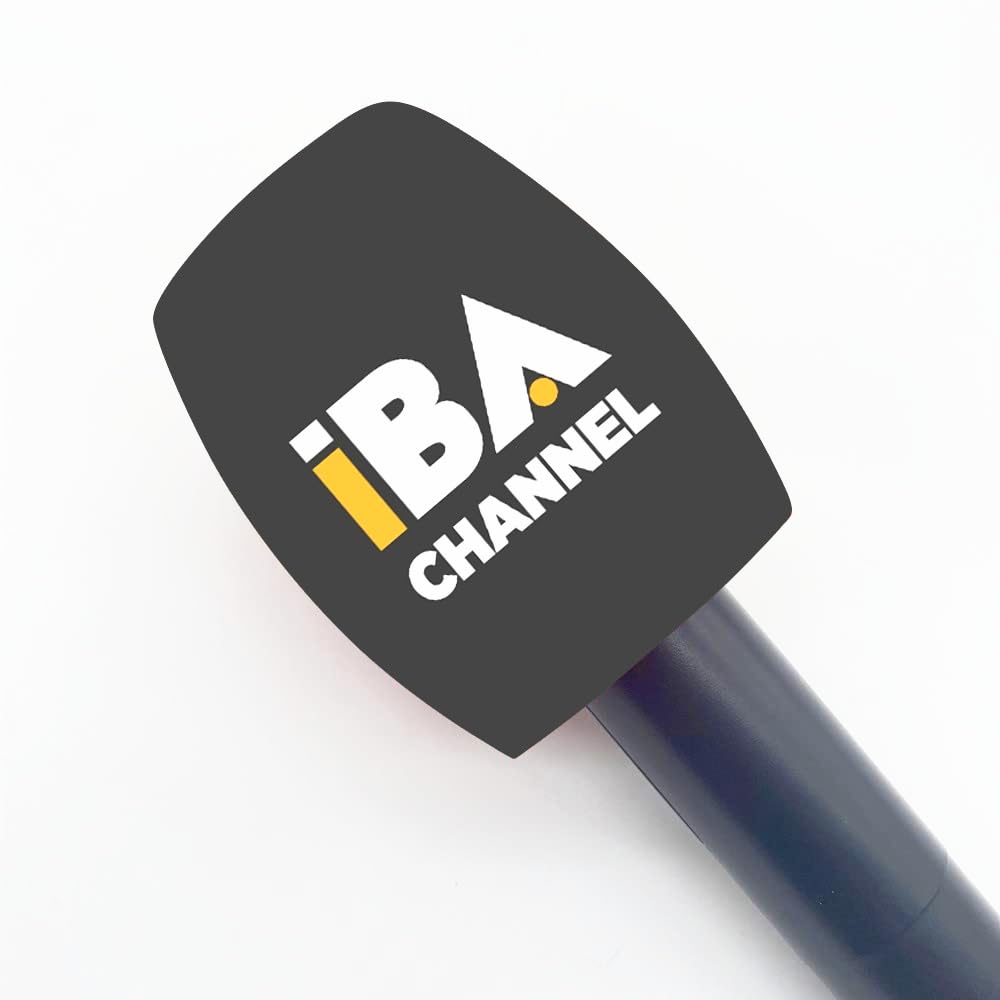 Bonnette anti-vent en mousse AutoCadeau pour micro avec logo personnalisé (noir) – Image 2