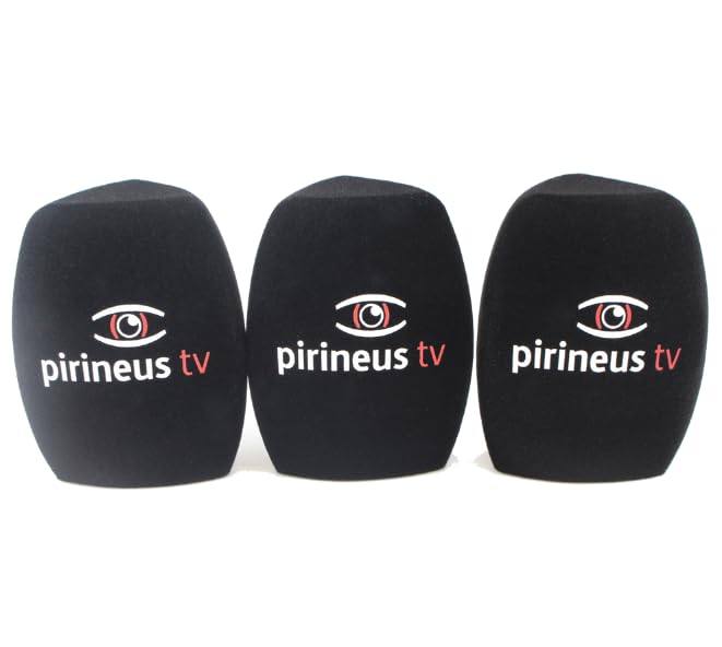 Bonnette anti-vent en mousse AutoCadeau pour micro avec logo personnalisé (noir) – Image 6