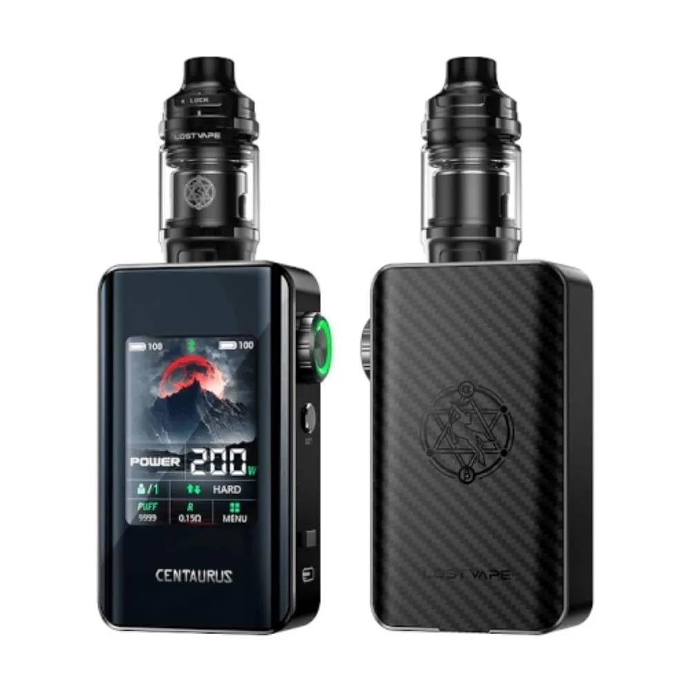 Kit Électronique AutoCadeau Lost Vape Centaurus BT200 Box Mod 200W Double 18650