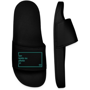 Claquettes Homme Personnalisables AutoCadeau avec Photo ou Texte Tongs Pantoufles Personnalisés